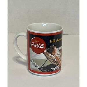Coca Cola Retro Summer Beach Mug Vintage‎ Advertising Collectible